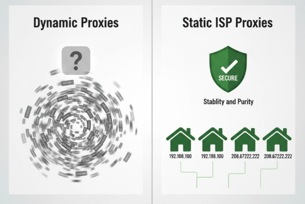 The Difference Between Static and Dynamic Proxies – 2025 Comparison