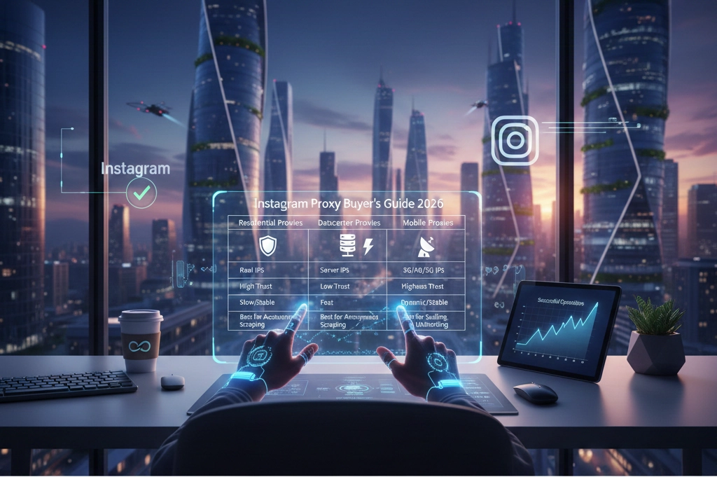 Which proxy is best for Instagram account management and automation in 2026