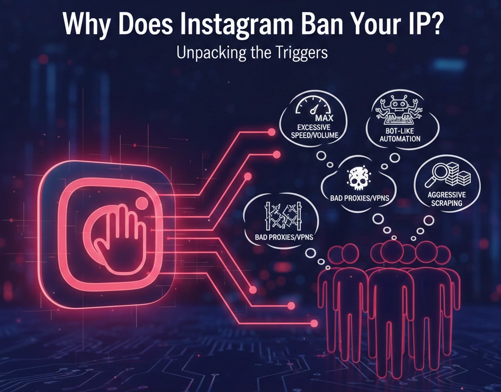 Why did Instagram ban my IP address – common causes and solutions