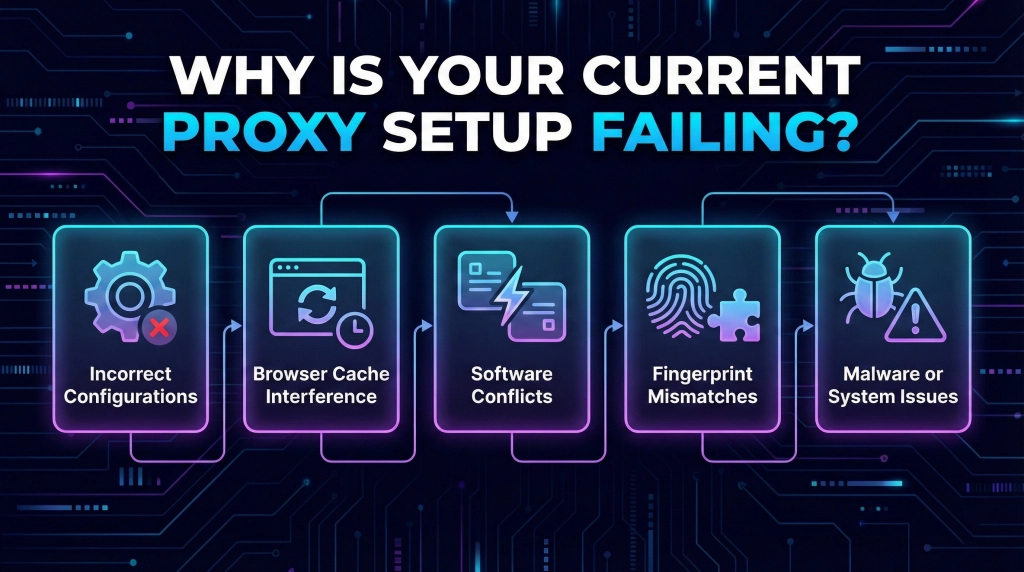 如何修复代理连接失败错误 - OKKProxy 指导