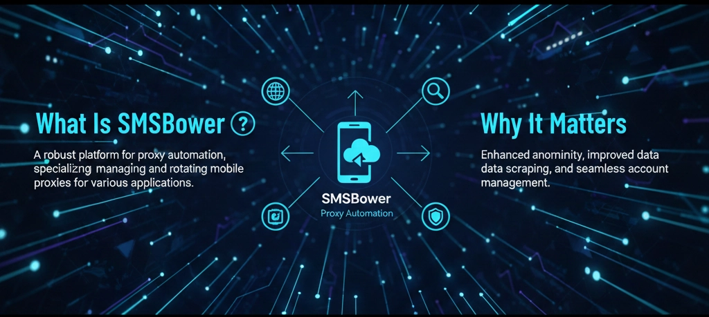 What is SMSBower and why it matters for proxy automation workflows