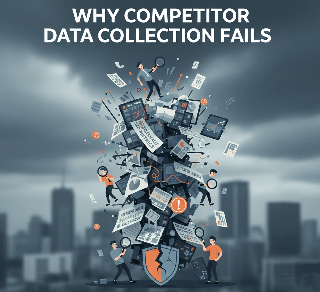 为什么竞争对手数据收集会失败？OKKProxy 住宅代理指导解决方案