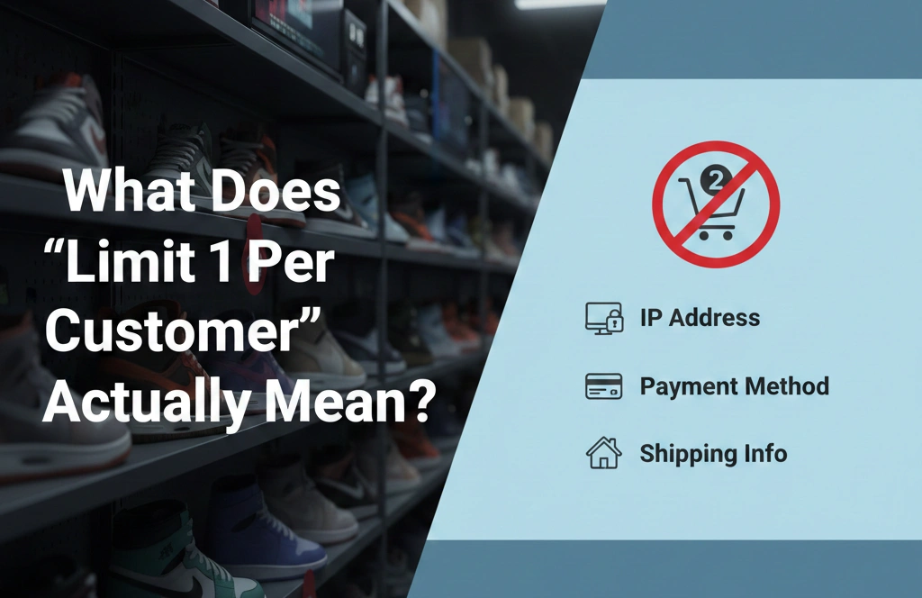 What does limit 1 per customer mean explained