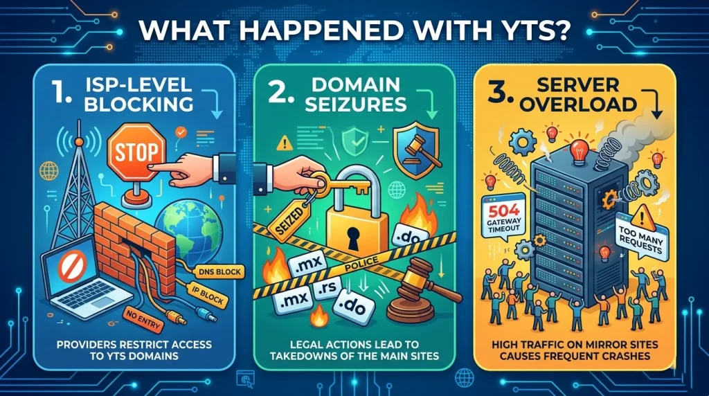 YTS site not working error fix with OKKProxy residential proxy solution