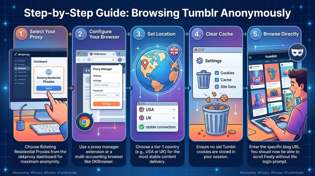 Tumblr匿名使用指南与隐私保护方法