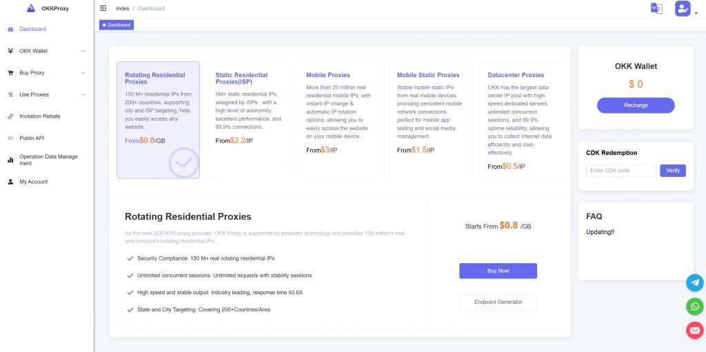OKKProxy proxy solutions compatible with Clash proxies