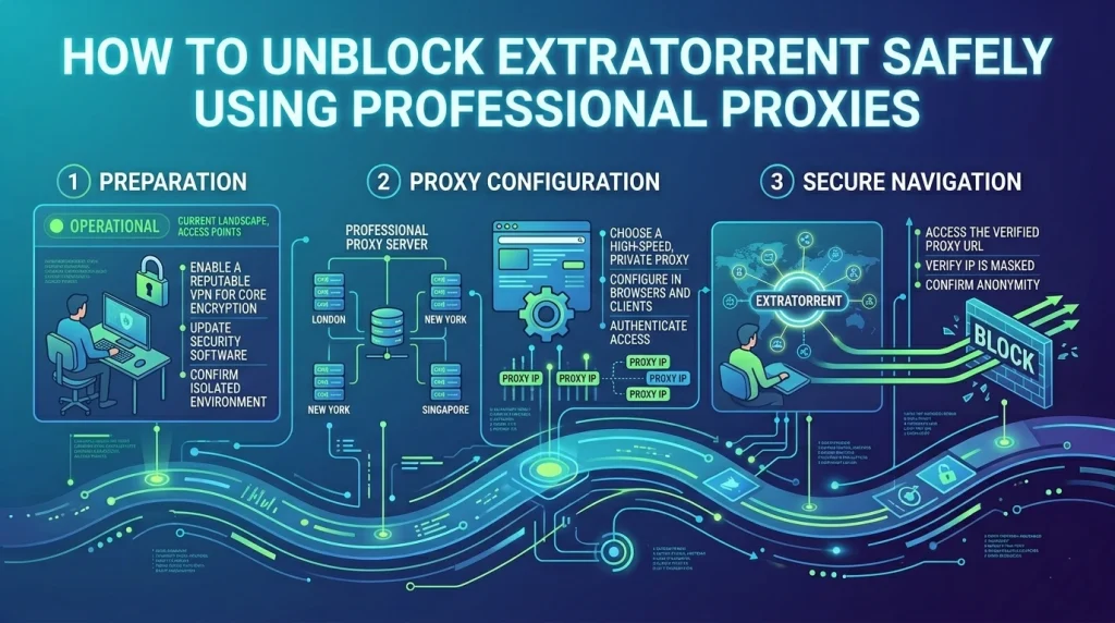 在OkkProxy指引下安全访问ExtraTorrent