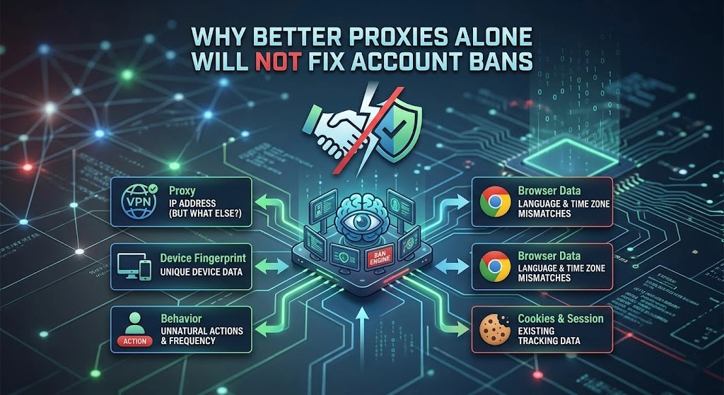 Okkproxy guide: Why better proxies alone will not fix account bans